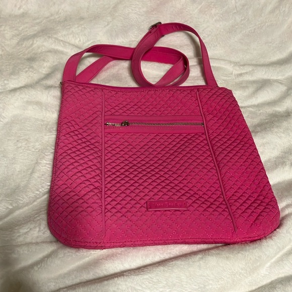 Vera Bradley Pink Quilted Crossbody Bag - Picture 1 of 5